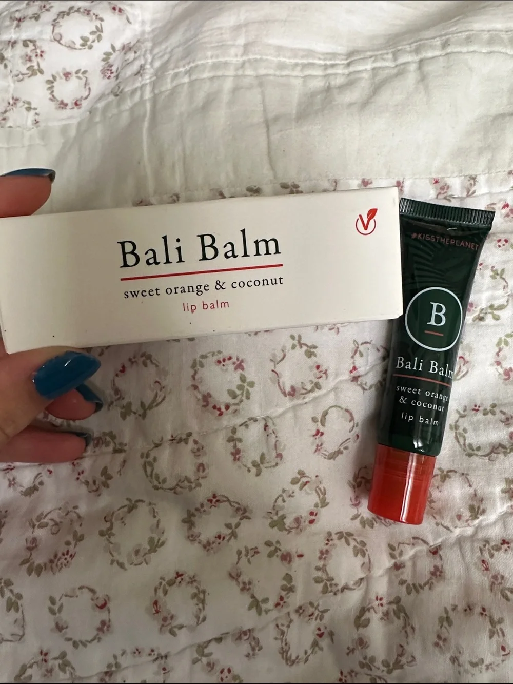 Sweet Orange & Coconut Lip Balm — Hydrating Orange Tint